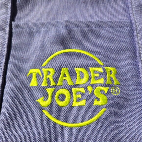 NEW Trader Joe's Purple Mini Tote Trick or Treat Canvas Bag Halloween Trader Joe - Picture 2 of 9